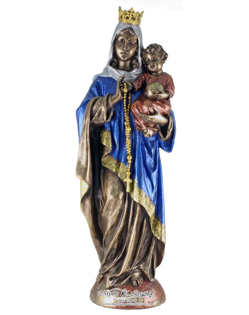 Mother Mary with Infant Jesus (Coloured)