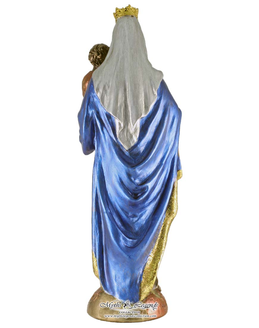 Mother Mary with Infant Jesus (Coloured)