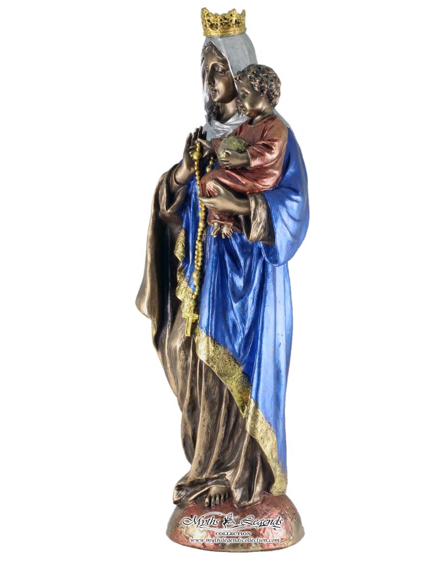 Mother Mary with Infant Jesus (Coloured)