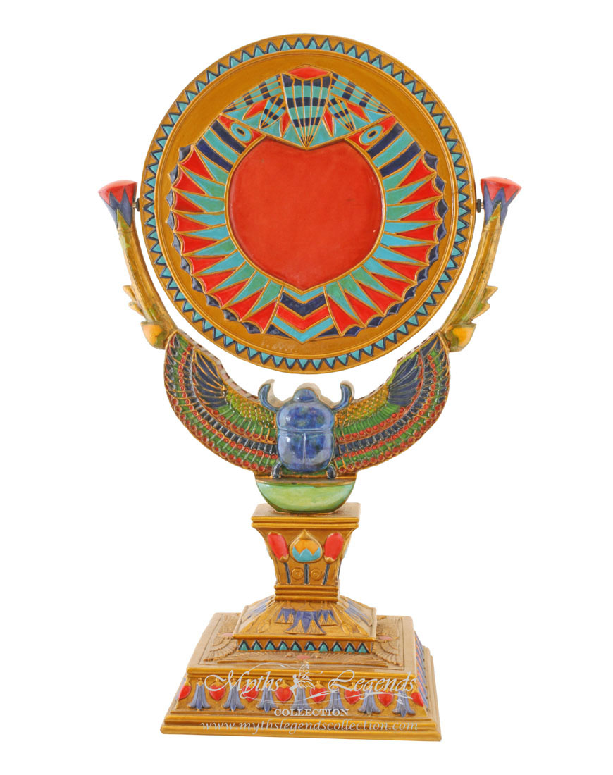 Egyptian Scarab Mirror