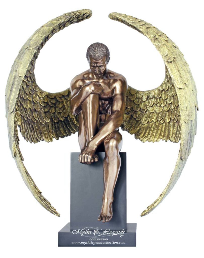 Angel of Salvation (Large) Gold Finish Myths & Legends Collection
