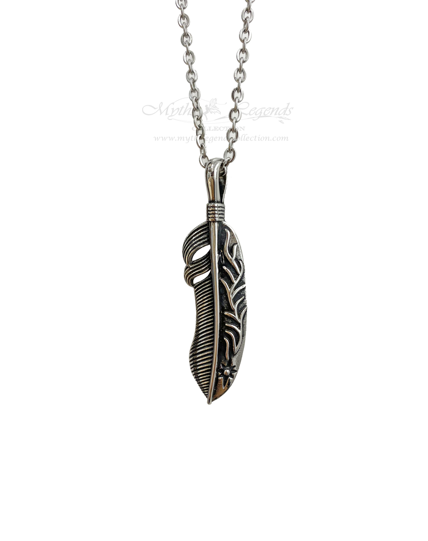 Raven's Feather (Stainless Steel Jewellery)