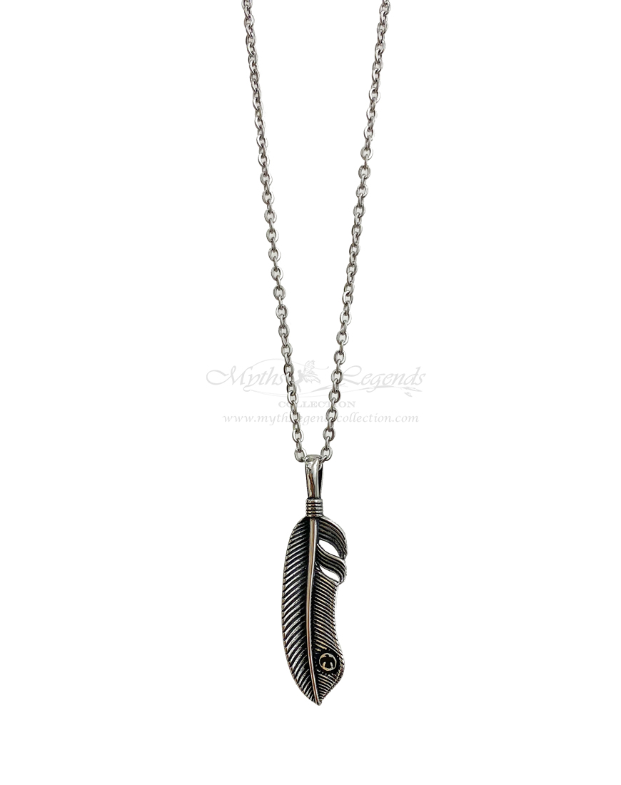 Raven's Feather (Stainless Steel Jewellery)