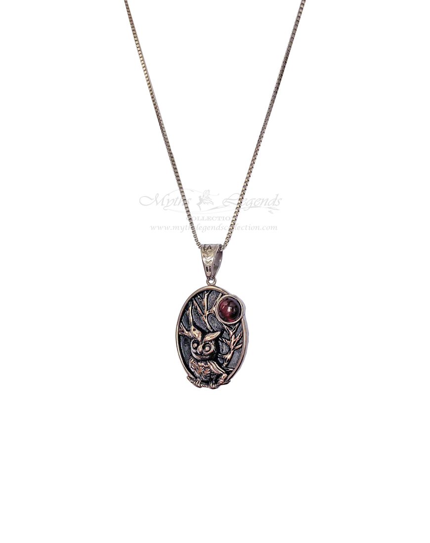 Owl of Wisdom - Moonless Sky (Stainless Steel Jewellery)