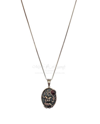 Owl of Wisdom - Moonless Sky (Stainless Steel Jewellery)