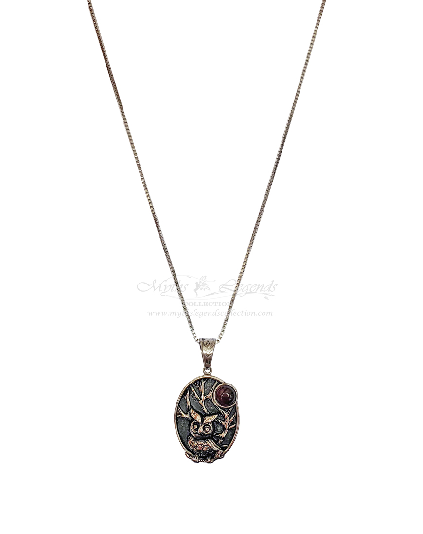 Owl of Wisdom - Moonless Sky (Stainless Steel Jewellery)